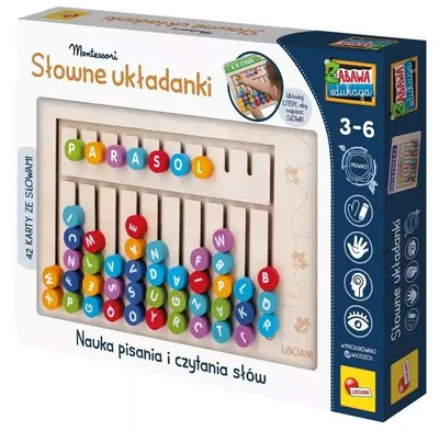 Imagen del producto de Montessori: Juegos de palabras – Lisciani