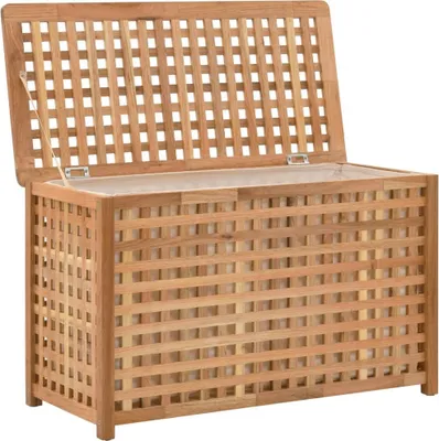 Obrázok produktu pre vidaXL Komoda na bielizeň 77,5 × 37,5 × 46,5 cm Orechový masív