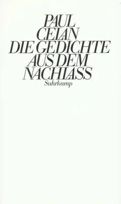Produktbild von Celan, P: Gedichte Nachlass/Ln
