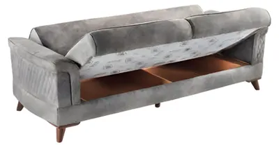 Zdjęcie produktu dla Zestaw sof 3+1 osobowa sofa fotel zestaw sof tapicerka tkanina tekstylna