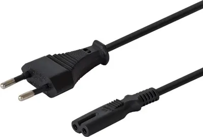 Produktbild von Savio Netzkabel 2-polig (M) 1 2m CL-97
