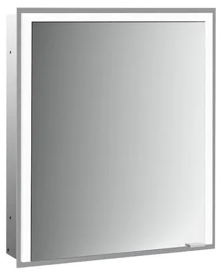 Produktbild von emco prime 3 Spiegelschrank, 600mm, 1 Tür mit Anschlag links, Unterputzmodell, 949717300