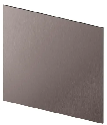 Produktbild von Vilo Wandpaneel XL - Glatte Wandverkleidung Küche & Bad - Wasserfestes MPC Paneel - 265 x 60 cm - Rosékupfer