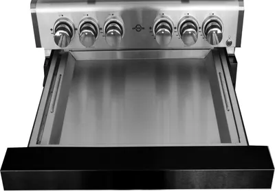Produktbild von ALLGRILL Fettschublade mit Teleskopauszug Schwarz für Gasgrill Modular CHEF L Black (900-4-Black)