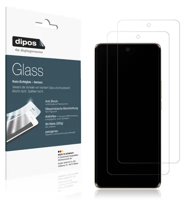 Obrázek produktu pro 2x ochranná fólie pro HONOR Magic6 Lite matná - anti-shock 9H fólie dipos Glass plastové sklo