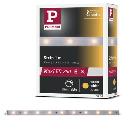 Produktbild von Paulmann MaxLED 250 LED Strip Warmweiß Erweiterung