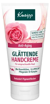 Produktbild von Kneipp Glättende Handcreme Bio Anti Aging reduziert Pigmentflecken 50ml