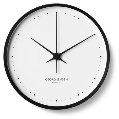 Productafbeelding van Georg Jensen HENNING KOPPEL Uhr schwarz & weiß 30 CM 10015900