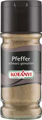 Produktbild von Kotanyi Pfeffer schwarz gemahlen 50g