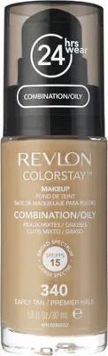 Produktbild von Revlon ColorStay, Pumpenflasche, Flüssigkeit, Mischhaut, ölige Haut, Licht, Beige, Early Tan