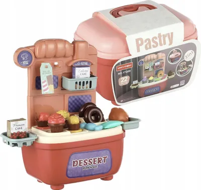 Zdjęcie produktu dla Cukiernia Przenośny Mini Sklep W Walizce Słodycze Lody