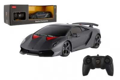 Obrázek produktu pro Auto RC Lamborghini Sesto Elemento plast 23cm 2,4GHz na dálk. ovládání na baterie v krab. 43x15x17cm