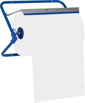 Produktbild von 1x Wandhalter für Putztuchrollen bis max. 40cm, aus Aluminium