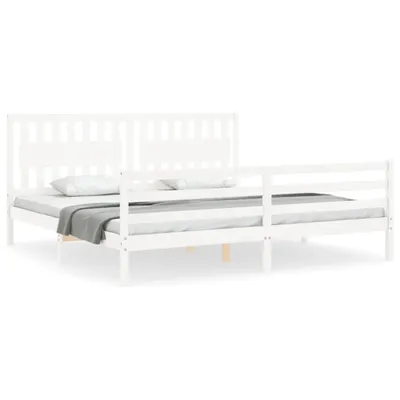 Zdjęcie produktu dla VidaXL 3194332, Biały, 2,06 m, 2,06 m, 100 cm, 2000 x 2000 mm, 21 cm