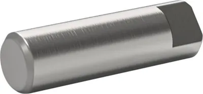 Obrázek produktu pro Kolík s plochým čelem 6x20mm H+K, Provedení:s rádiusovým zářezem, Hmotnost:nv, pro dřík Ø:4 x 16 mm