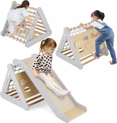 Produktbild von Kletterdreieck für Kinder TS10164GR, 4-in-1
