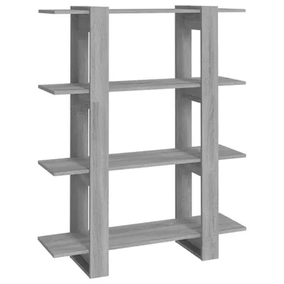 Obrázek produktu pro vidaXL Knihovna/rozdělovač pokojů Grey Sonoma 100x30x123,5 cm