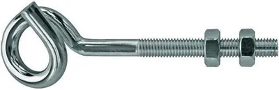Produktbild von Schaukelhaken mit Gewinde M10x150mm, A2 - Edelstahl - Packung mit 1 Stück