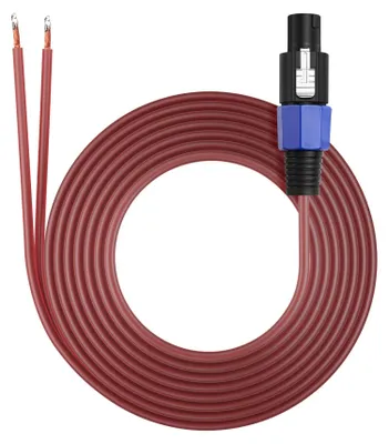 Productafbeelding van Speakon audiokabel naar luidspreker, 16 AWG, hifi-audiokabel, 3 m