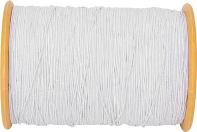 Produktbild von 0,5 mm weiße elastische Schnur, schneidbar, DIY-Handwerk, Armbandschnur für Schmuckhandwerk