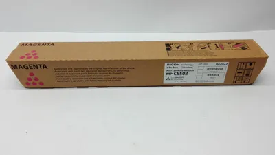 Image de Ricoh 842022 Cartouche de toner magenta 22 000 pages pour Ricoh Aficio MP C4502
