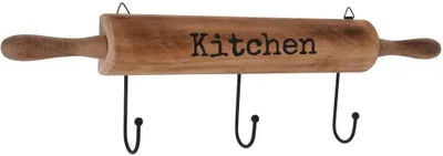 Produktbild von Küchenhaken mit 3 Haken in Rollenform für Küchenutensilien