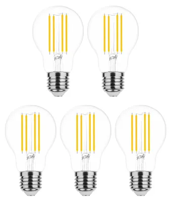 Produktbild von Modee E27 LED Filamentlampe A60 4,2W 470lm 2700K Warmweiß 5 Stück