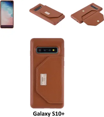 Produktbild von Back Cover for Galaxy S10+ - Brown