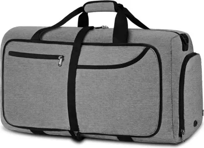 Produktbild von NEWHEY Reisetasche Groß 80L Leichte Sporttasche Herren Damen Schwarz