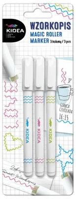 Productafbeelding van Kidea Magische Pen, Set Van 3 Stukken, In Blisterverpakking