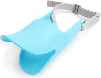 Obrázok produktu pre Silikonhund -Mundabdeckung bitproof bequeme Entenform Mündung für TrainingBlue m