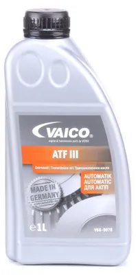 Produktbild von VAICO ATF III Automatikgetriebeöl Teilsynthetisch Rot 1L V60-0078 passend für MERCEDES-BENZ C-Klasse Limousine (W203) 190 (W201) Stufenheck (W124)