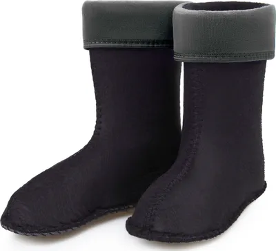 Produktbild von Ladeheid Kinder Mädchen Jungen Wärmende Stiefelsocken für Gummistiefel Innenschuh für Modell LA-KL-EVA-Kids und KL050, KL045 (Graphit, 27 EU)