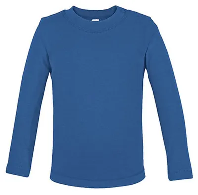 Image de Link Kids Wear - T-shirt «» pour bébé, manches longues LT4751 (68) (bleu roi foncé)