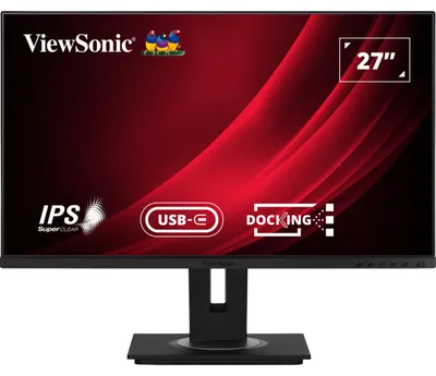 Zdjęcie produktu dla Viewsonic VG Series VG2756-4K, 68,6 cm (27"), 3840 x 2160 px, 4K Ultra HD, LED, 5 ms, Czarny