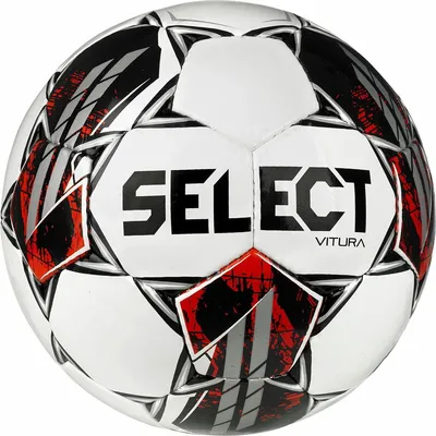 Produktbild von Select Vitura V23 Trainingsball - Weiß / Rot  | Größe: 3