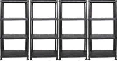 Produktbild von ONDIS24 4 x KIS Steckregal, 12", 60x30x135 cm