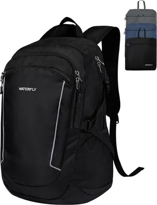 Produktbild von Faltbarer Wanderrucksack 28L mit Nassfach für Outdoor Trekking Camping