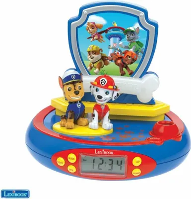 Obrázok produktu pre Lexibook Disney Paw Patrol Budík s projektorom 3d