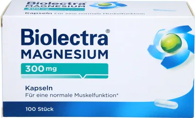 Produktbild von Biolectra Magnesium 300 mg Kapseln, 100 St. Kapseln