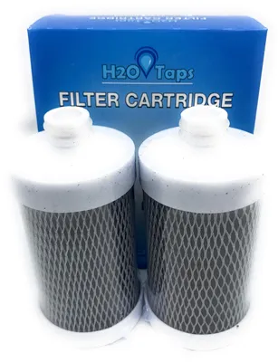 Wasserfilter Ersatzfilter 2er-Pack Aktivkohle