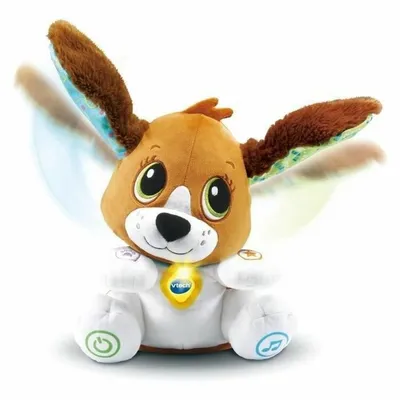 Produktbild von VTech Toutou Parle Avec Moi, 1 Jahr(e), AA, Stoff, Mehrfarbig