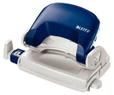 Produktbild von Leitz Locher Nexxt klein blau, 10 Blätter, Blau, Kunststoff, 8 cm, 5,5 mm, A5
