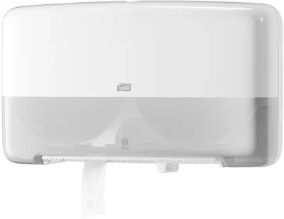 Immagine prodotto di tork 555500 TORK ELEVATION Dispenser per rotoli di carta igienica doppi, bianco
