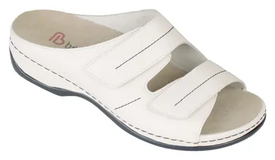Productafbeelding van DARIA dames slippers voor medisch gebruik, crème kleur, model 01002-109 Berkemann, maten: 1: 38 2/3 (5,5)