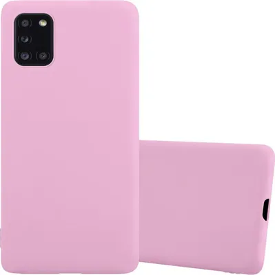 Produktbild von Cadorabo Hülle für Samsung Galaxy A31 Schutzhülle in Rosa Handyhülle TPU Silikon Etui Case Cover