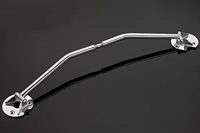Produktbild von Domstrebe poliert verstellbar für BMW 3er E30 1982-1994 Aluminium