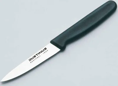 Produktbild von Allzweckmesser - L 19,4 cm - Schwarz - Edelstahl - Kunststoffgriff