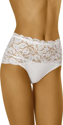 Image de Wol-Bar Teri blanc L Culotte avec high seven