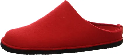 Produktbild von Haflinger Damen Herren Hausschuh Pantoffel Wollfilz Flair Soft 311010, Größe:37 EU, Farbe:Rot